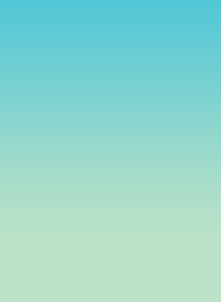 Blue to Light Green/Teal gradient background
