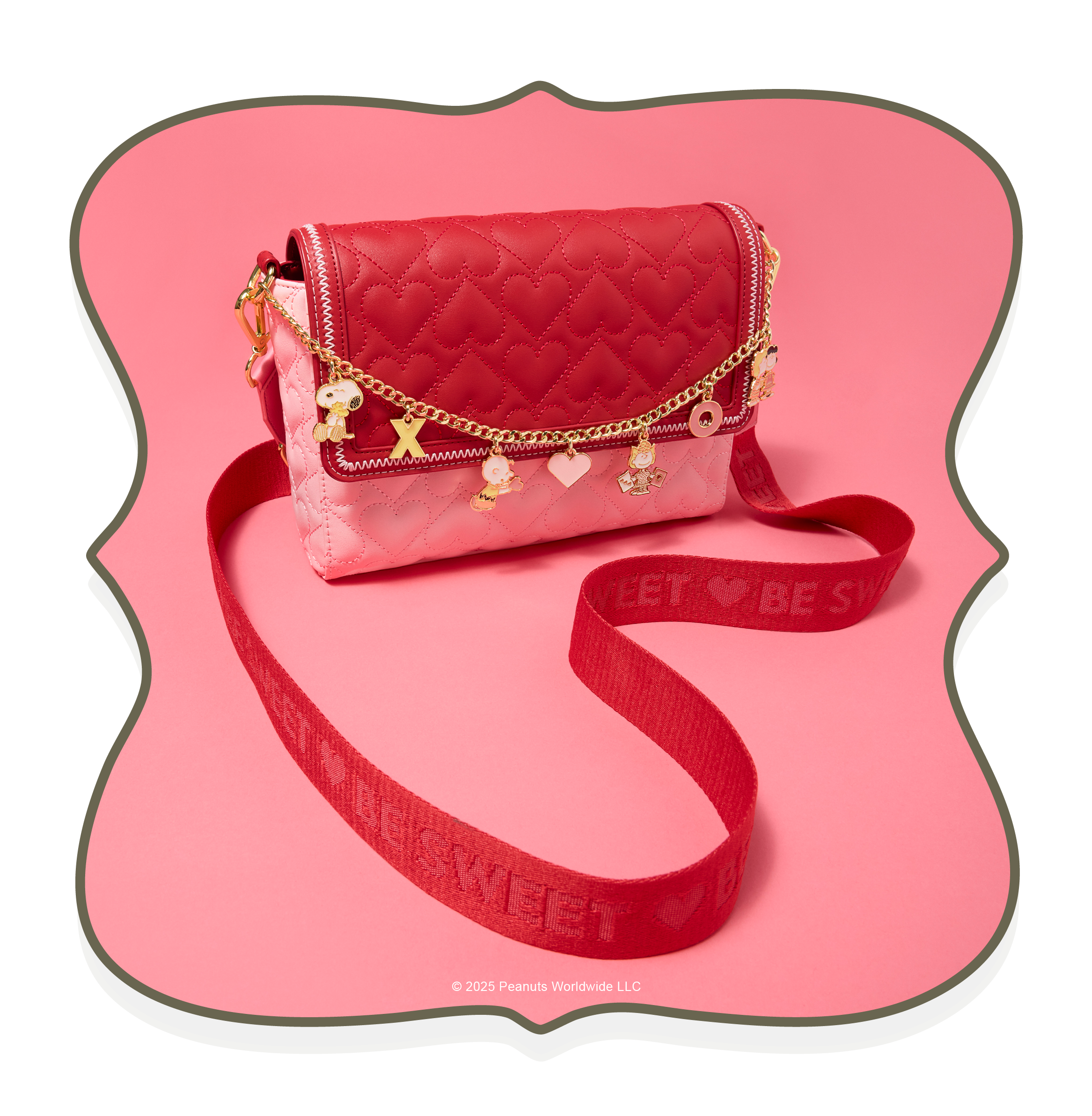 Pink background featuring Loungefly Wicked: For Good Glinda Exclusive Mini Backpack