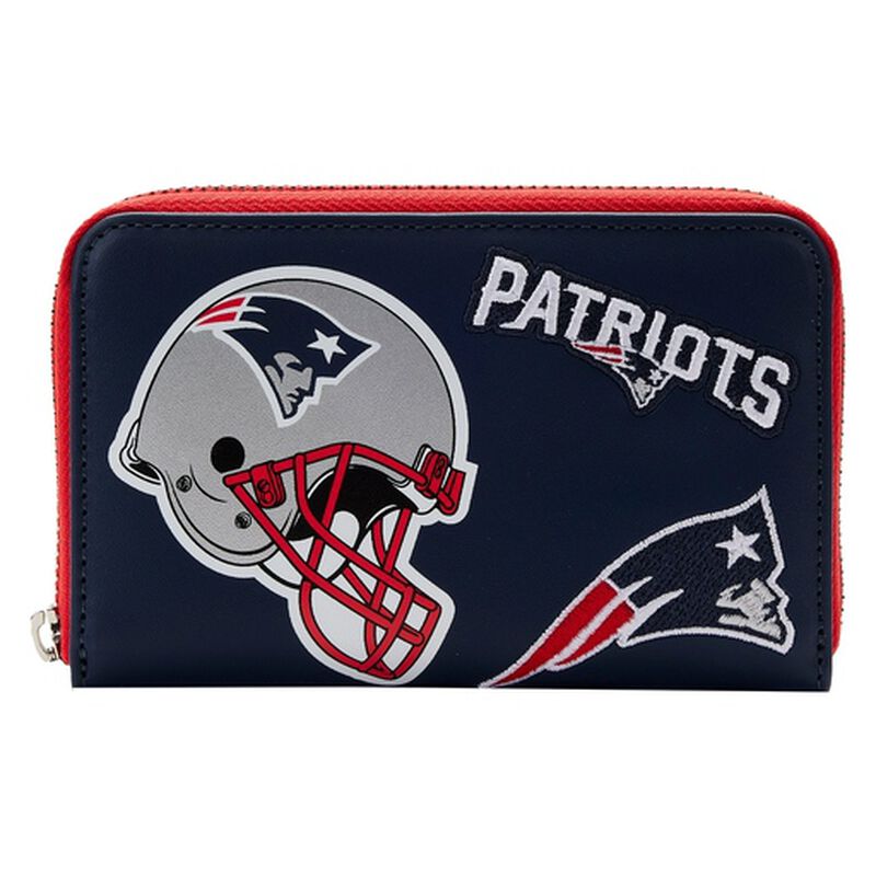 Image of our Patriots Patches Wallet against a white background 