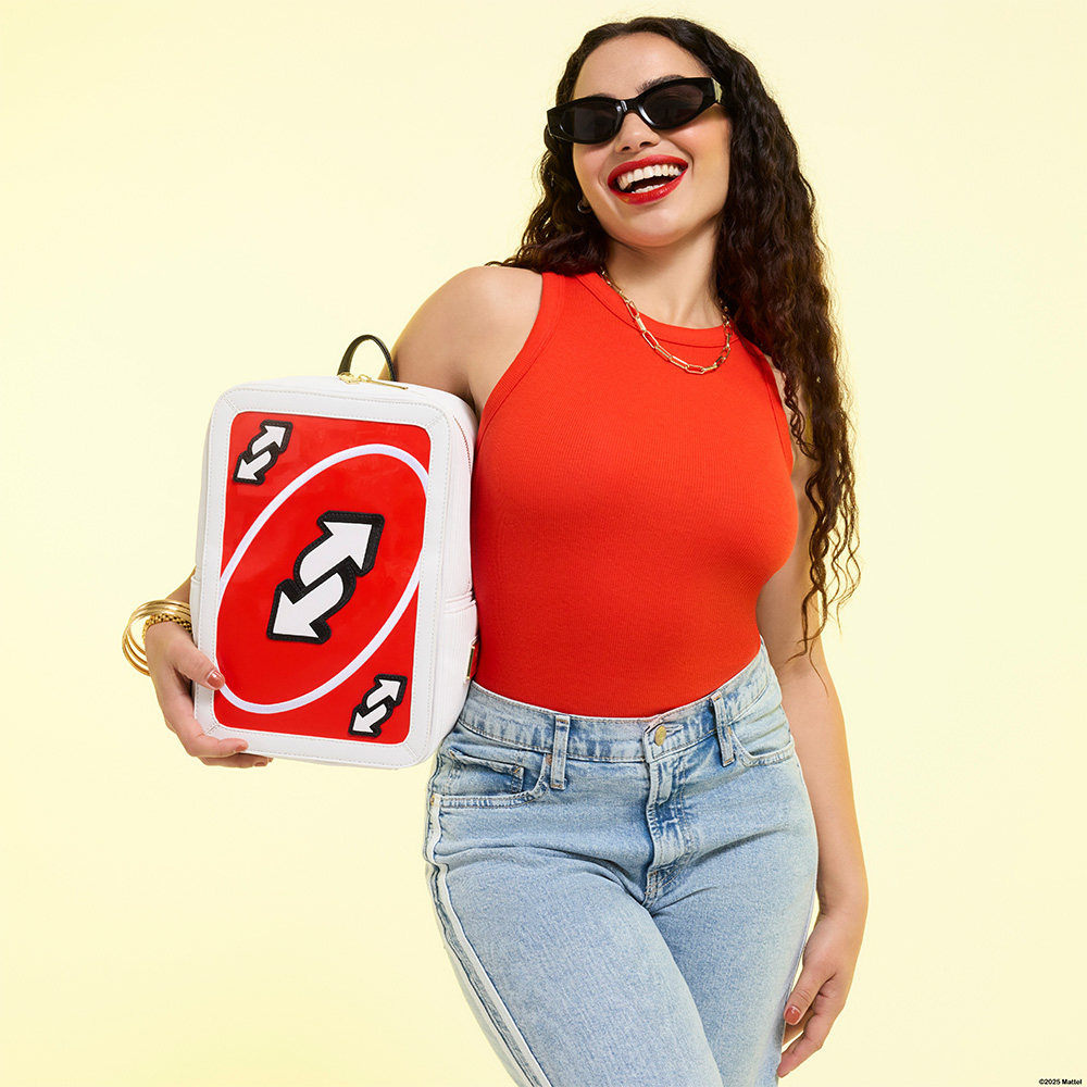 Loungefly Mattel Uno Reverse Mini Backpack