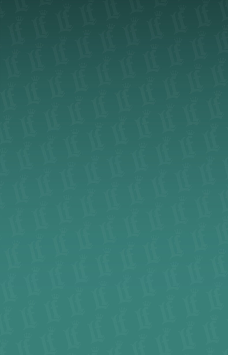 Dark Green gradient with shortened Loungefly logo pattern