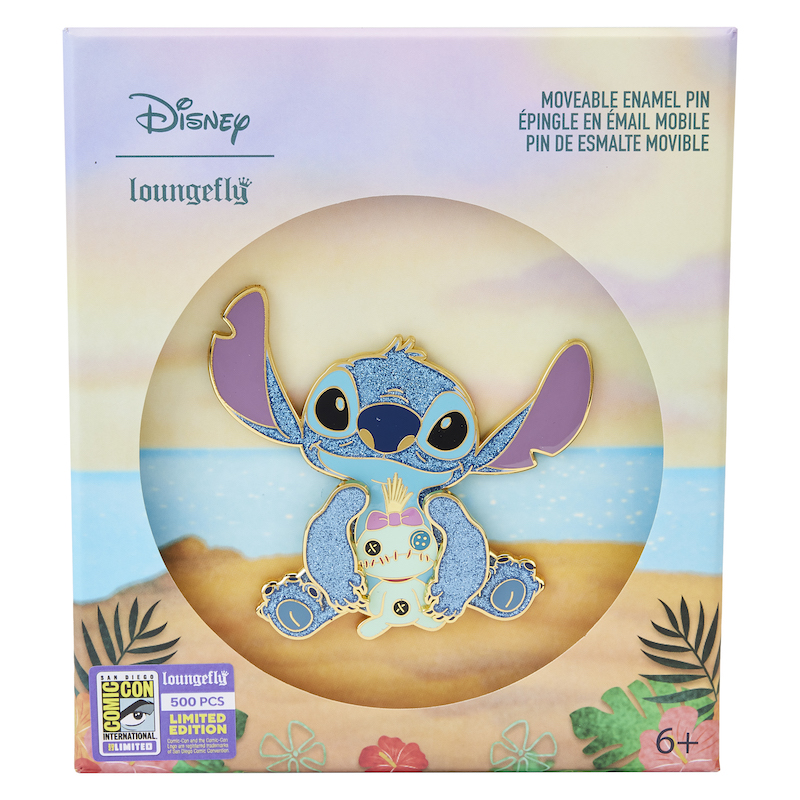 Loungefly Stitch & Scrump Backpack Lilo & Stitch 2023 SDCC Exclusive NWT