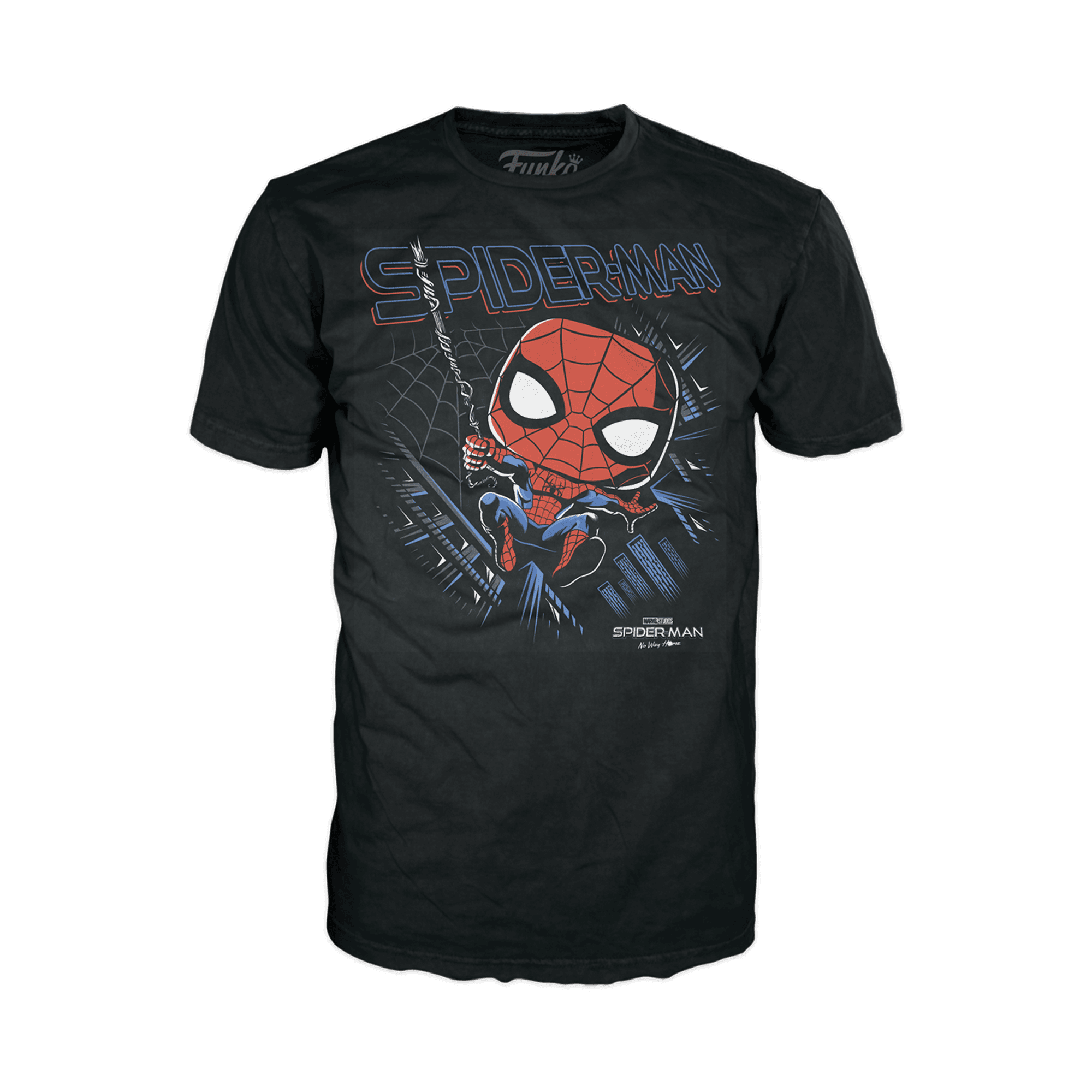 Spider-Man finale tee shirt, short sleeved, black, crewneck