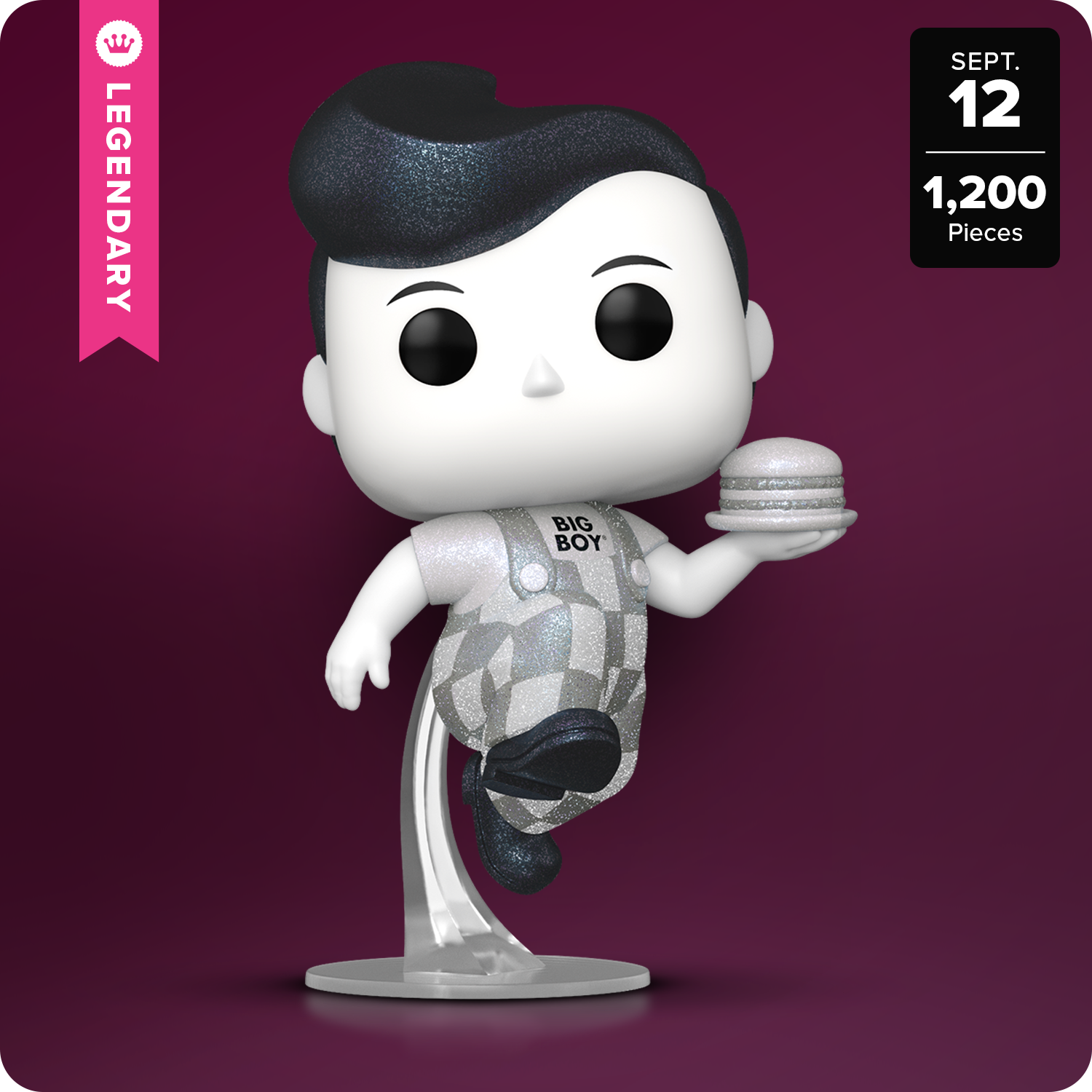 Funko Limited Edition POP! Bob's Big Boy (Glitter) - only 1,200 made