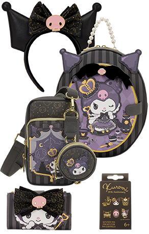 Loungefly Sanrio Kuromi 20th Anniversary collection