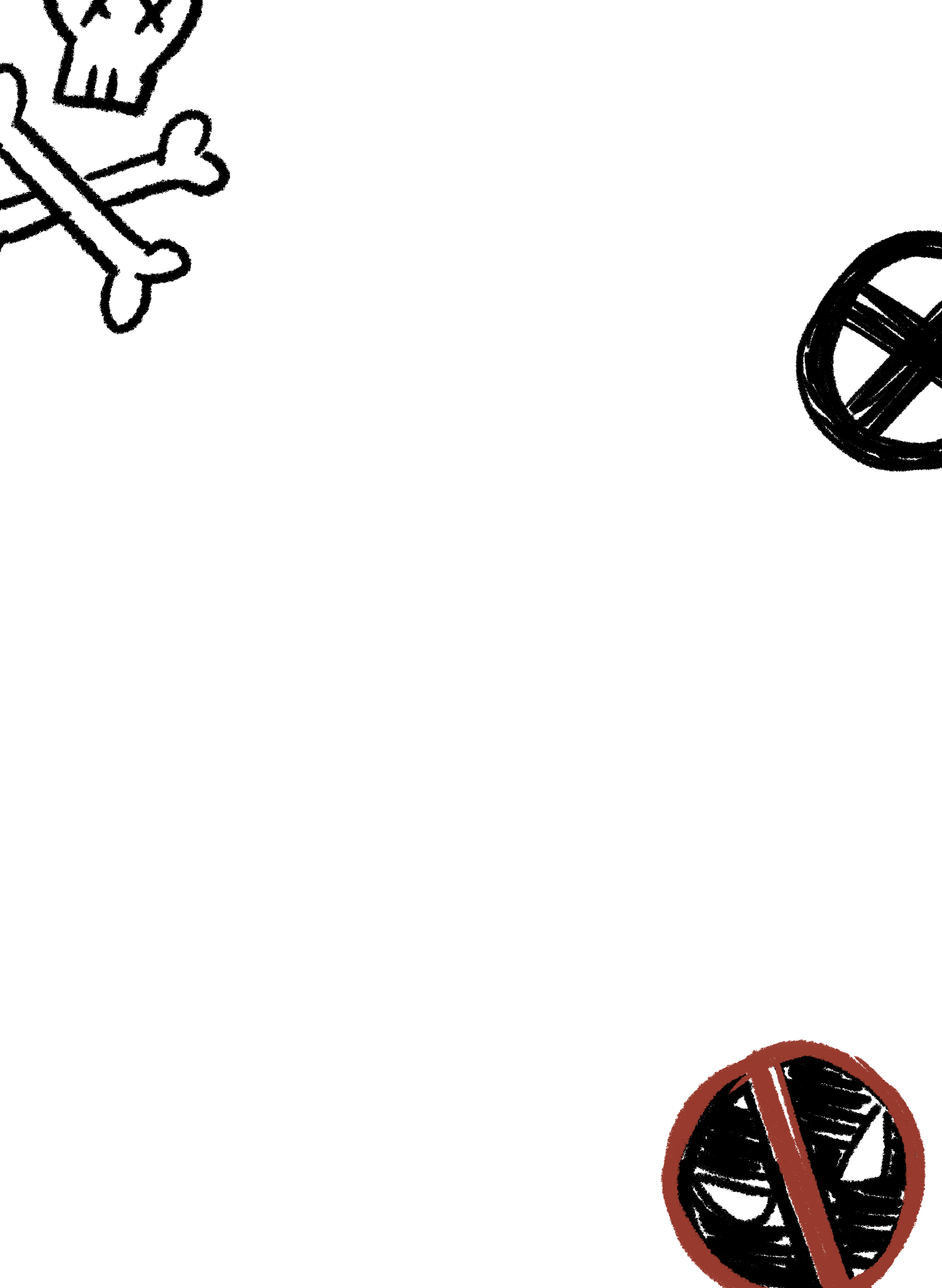 White background with Deadpool and Wolverine logos