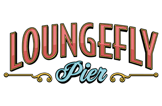 Loungefly Pier at D23 2026 Promo Logo Lock-Up