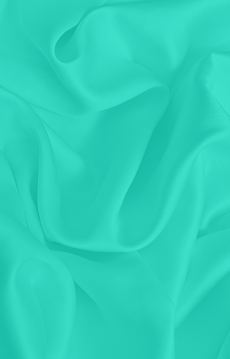 Teal background with wave-like pattern