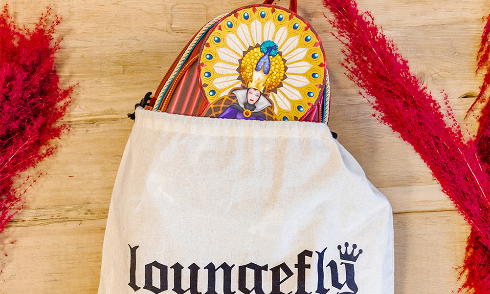 Free Loungefly Dust Bag with the Purchase of a Regular Priced Mini Backpack
          loading=