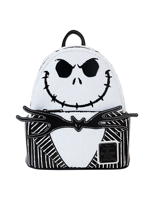 The Nightmare Before Christmas Exclusive Jack Skellington Sequin Mini Backpack