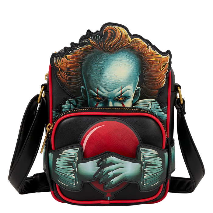 Loungefly IT Pennywise Crossbuddies® Cosplay Crossbody Bag with Coin Bag