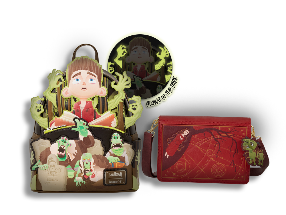 Product image collage of Loungefly Paranorman collection