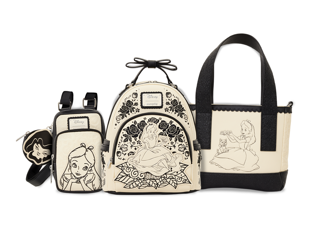 Loungefly Disney Alice in Wondelrand collection