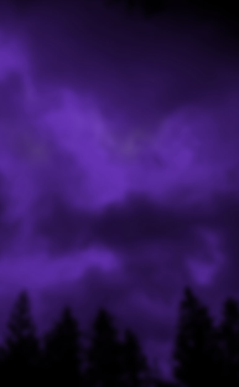 Black purple Halloween background with August Preorder Collection