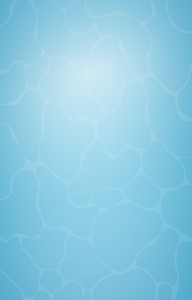 Blue background with wavy water lines