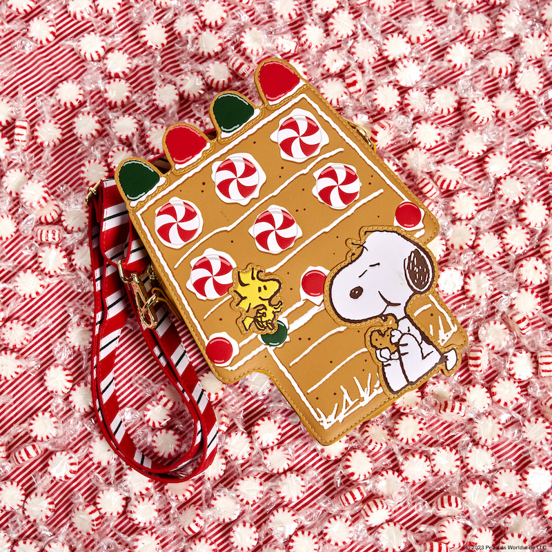 SNOOPY AND WOODSTOCK Retractable Badge Reel Holder, Glitter 3D