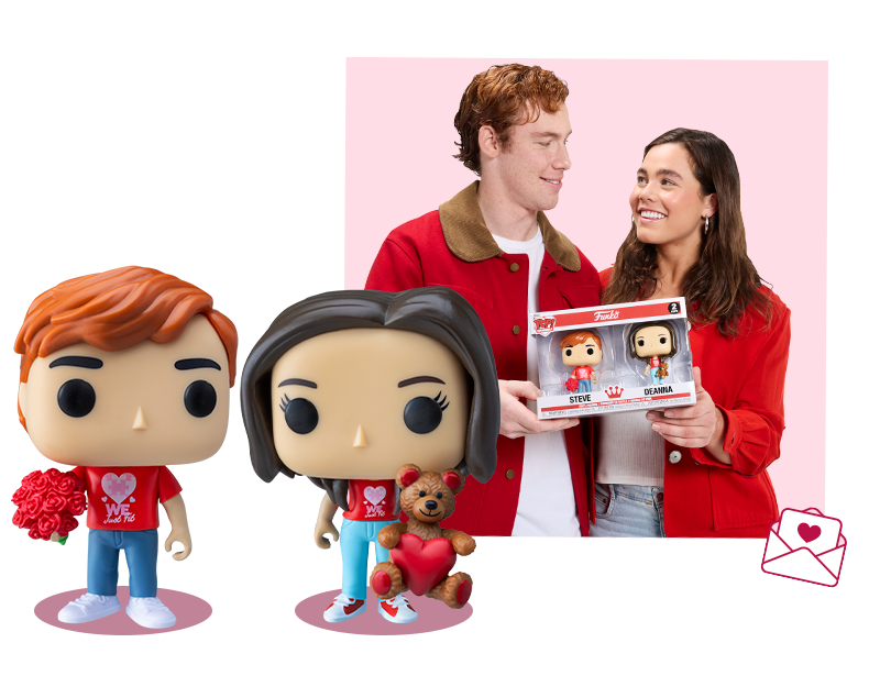 Funko POP! Yourself Valentine's Day accessories for your custom vinyl figure