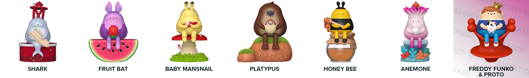 Funko Premium Blind Boxes Blonx Series Characters