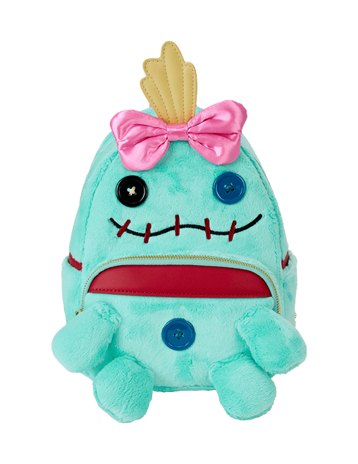 Limited Edition Lilo & Stitch Scrump Plush Cosplay Mini Backpack