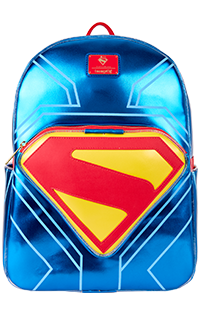 Loungefly DC Comics Genesis Superman Full Size Backpack Loungefly DC Comics Genesis Superman Full Size Backpack