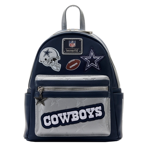 : Loungefly NFL: Dallas Cowboys Wallet with Patches