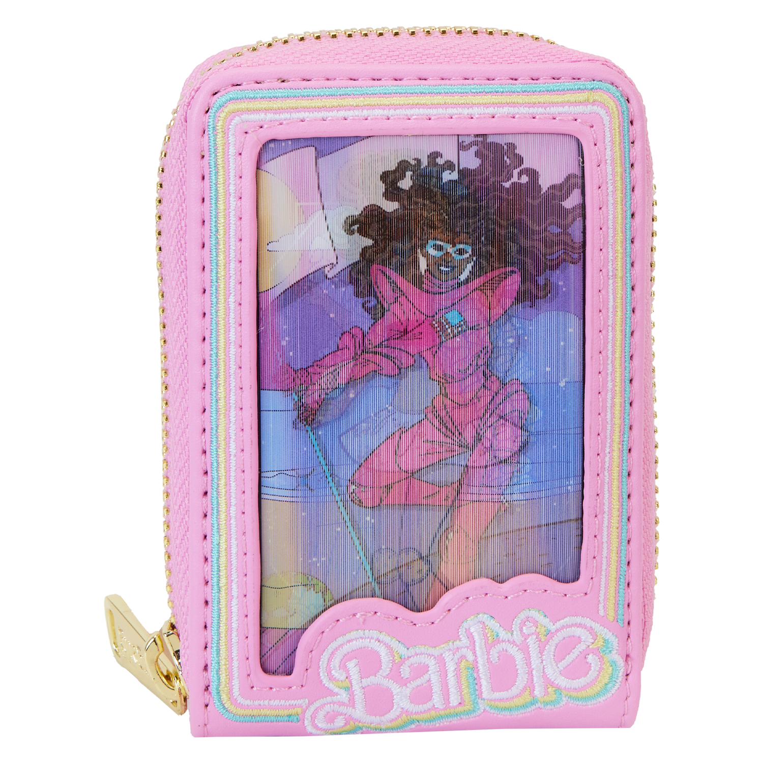 Barbie™ 65th Anniversary Doll Box Triple Lenticular Zip Around Wallet