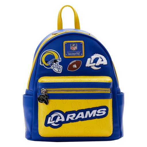 Loungefly NFL: LA Rams Wallet with Patches