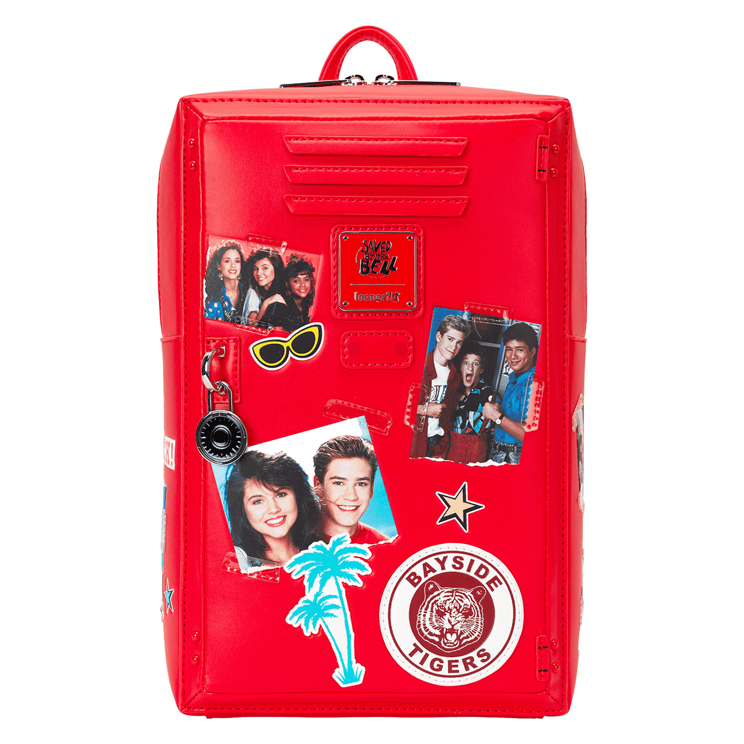 ☆Loungefly☆Saved By The Bell Bayside High Locker Backpack Saved By The Bell Bayside High Locker Figural Mini Backpack