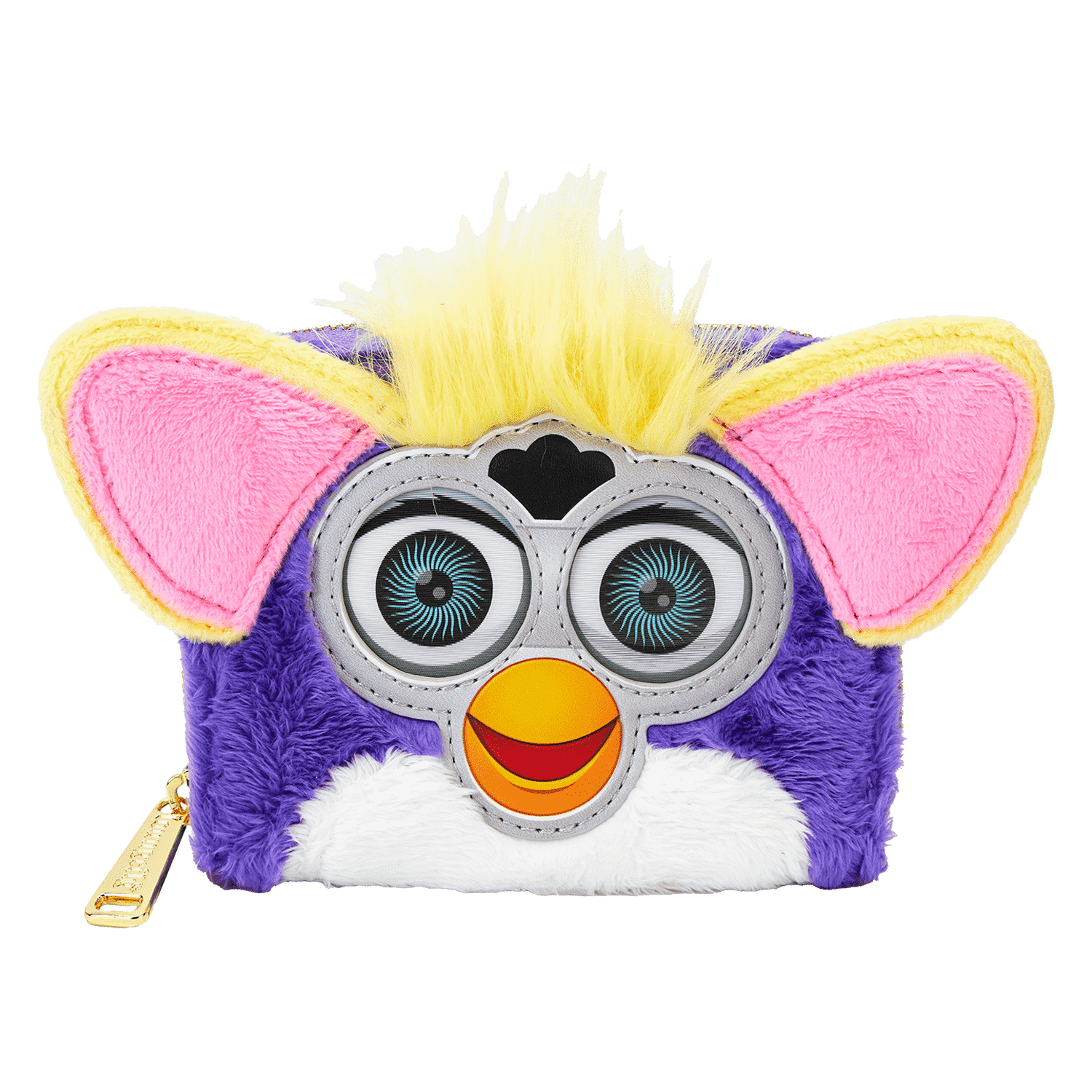 ☆Loungefly☆Furby Plush Cosplay Lenticular Wallet Furby Plush Cosplay Lenticular Zip Around Wallet | Loungefly