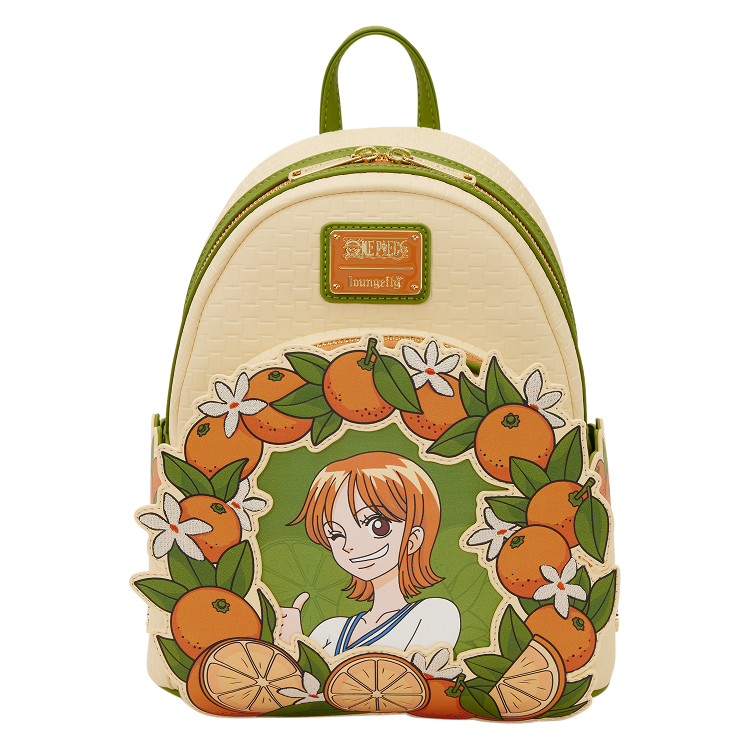 Loungefly Multicolor One Piece Nami & Tangerines Mini Backpack