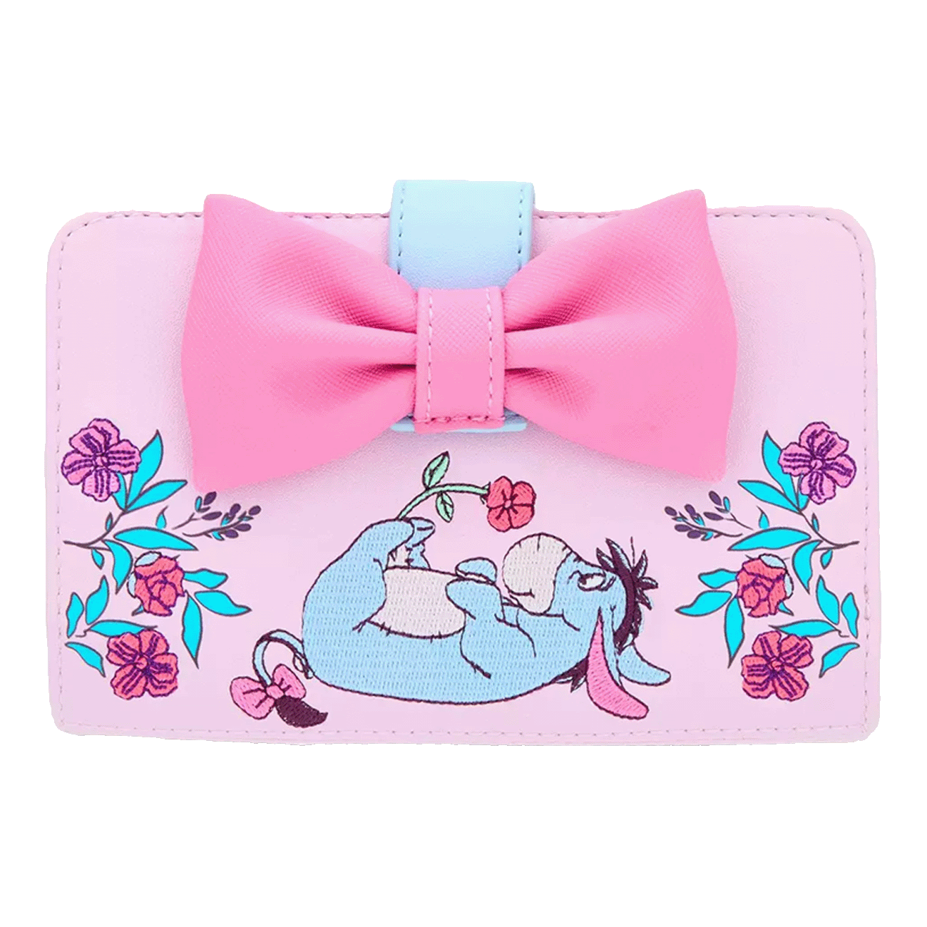 Loungefly Multicolor Winnie The Pooh Eeyore Floral Wallet - Disney