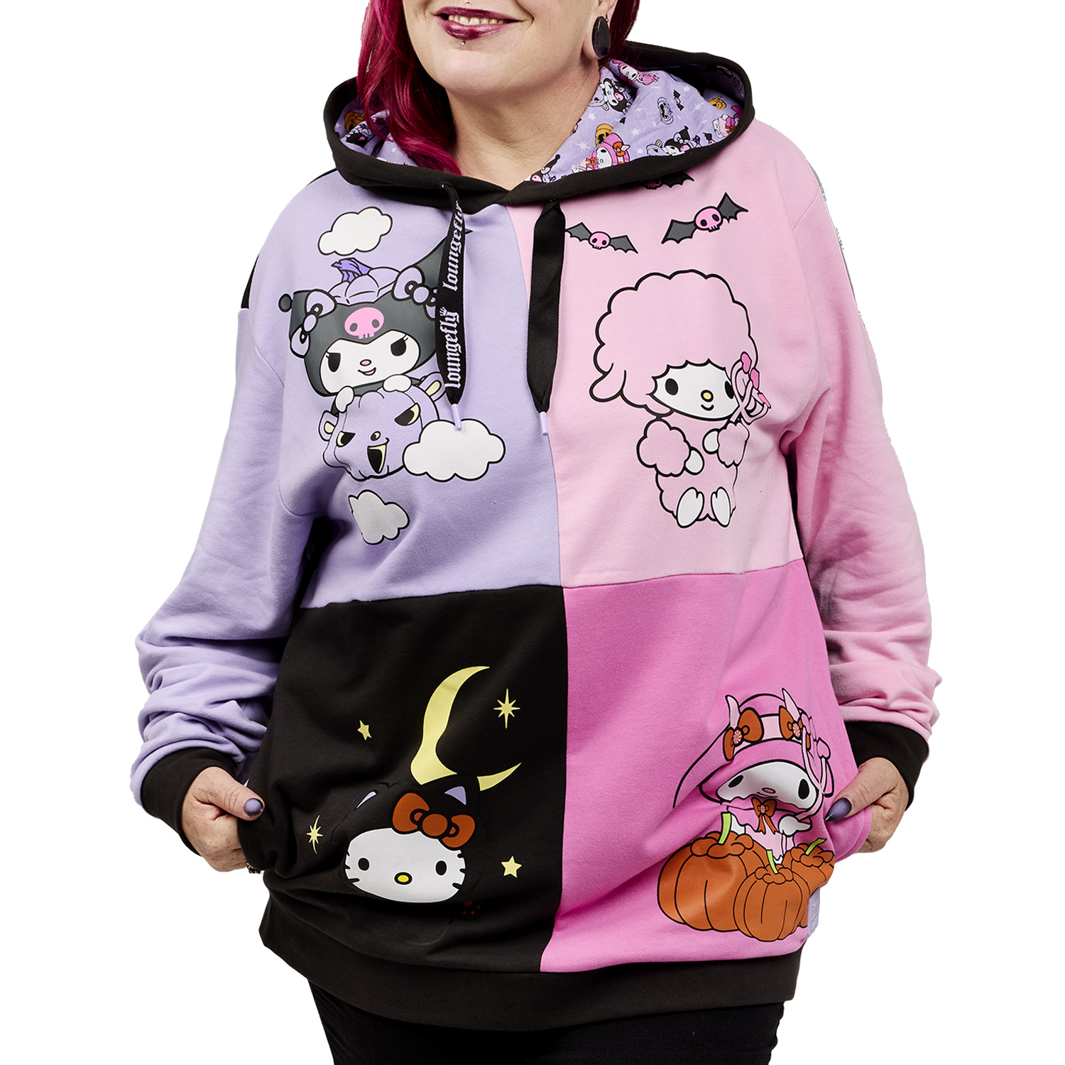 Sanrio Kuromi My Melody Hoodie buy (L)