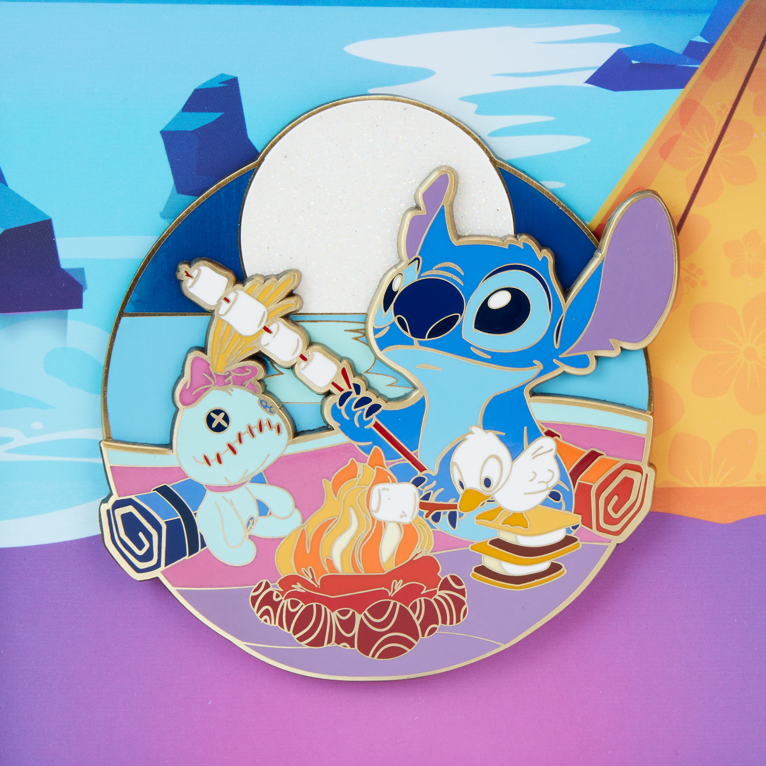Pin Go Stitch Camping Cuties 3