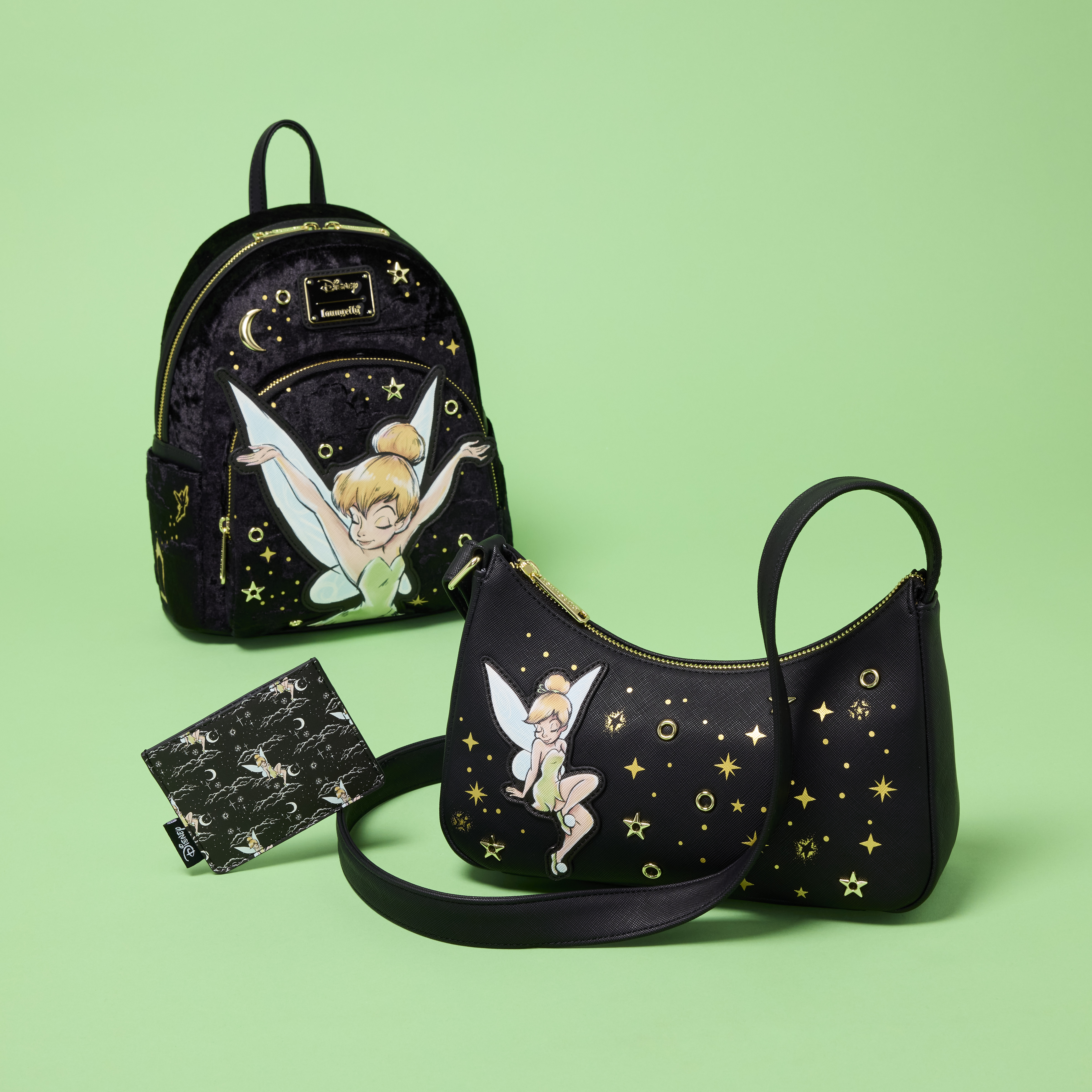 dn handbags tinkerbell mini backpack Loungefly Tinker Bell Pixie Dust Velvet Mini Backpack