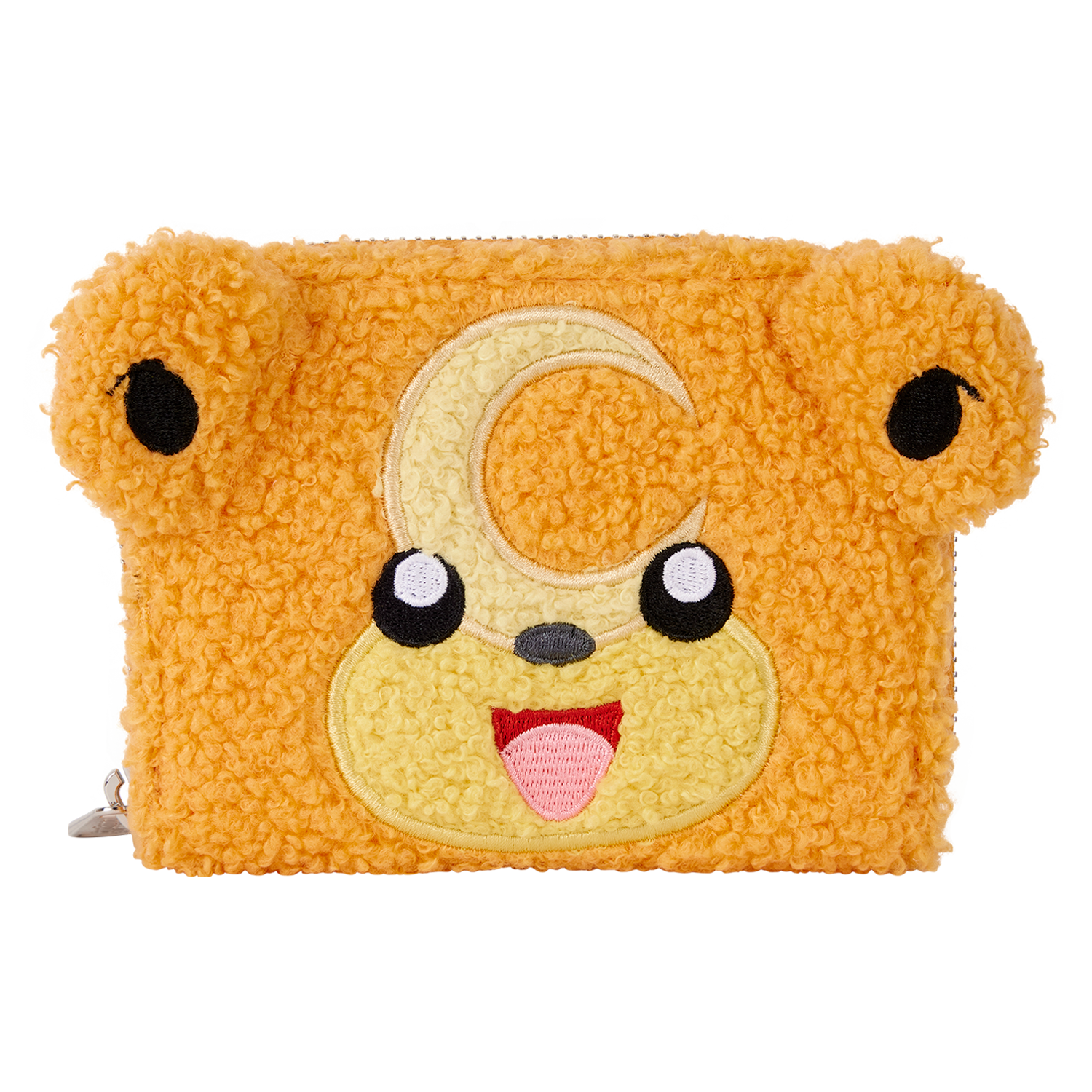 Loungefly Multicolor Pokémon Teddiursa Limited Edition Sherpa Cosplay Zip Around Wallet