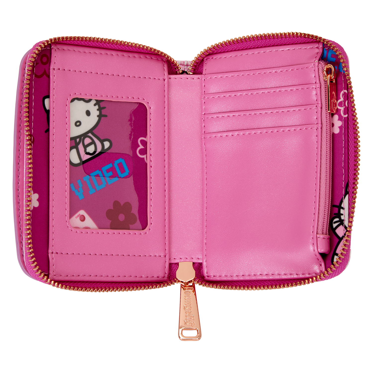 Sanrio Exclusive Hello Kitty Vintage TV Lenticular Zip 