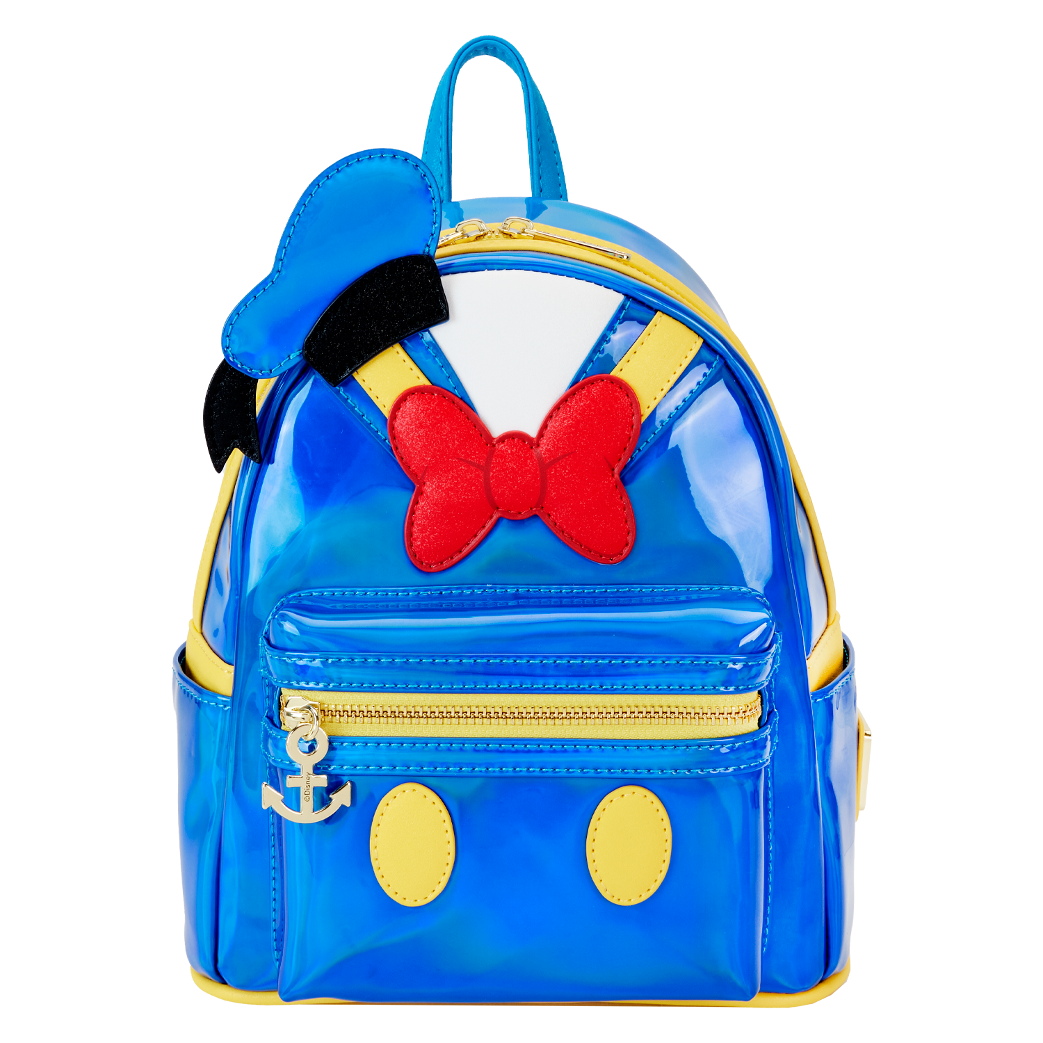 Buy Donald Duck Exclusive 90th Anniversary Metallic Cosplay Mini Backpack at Loungefly