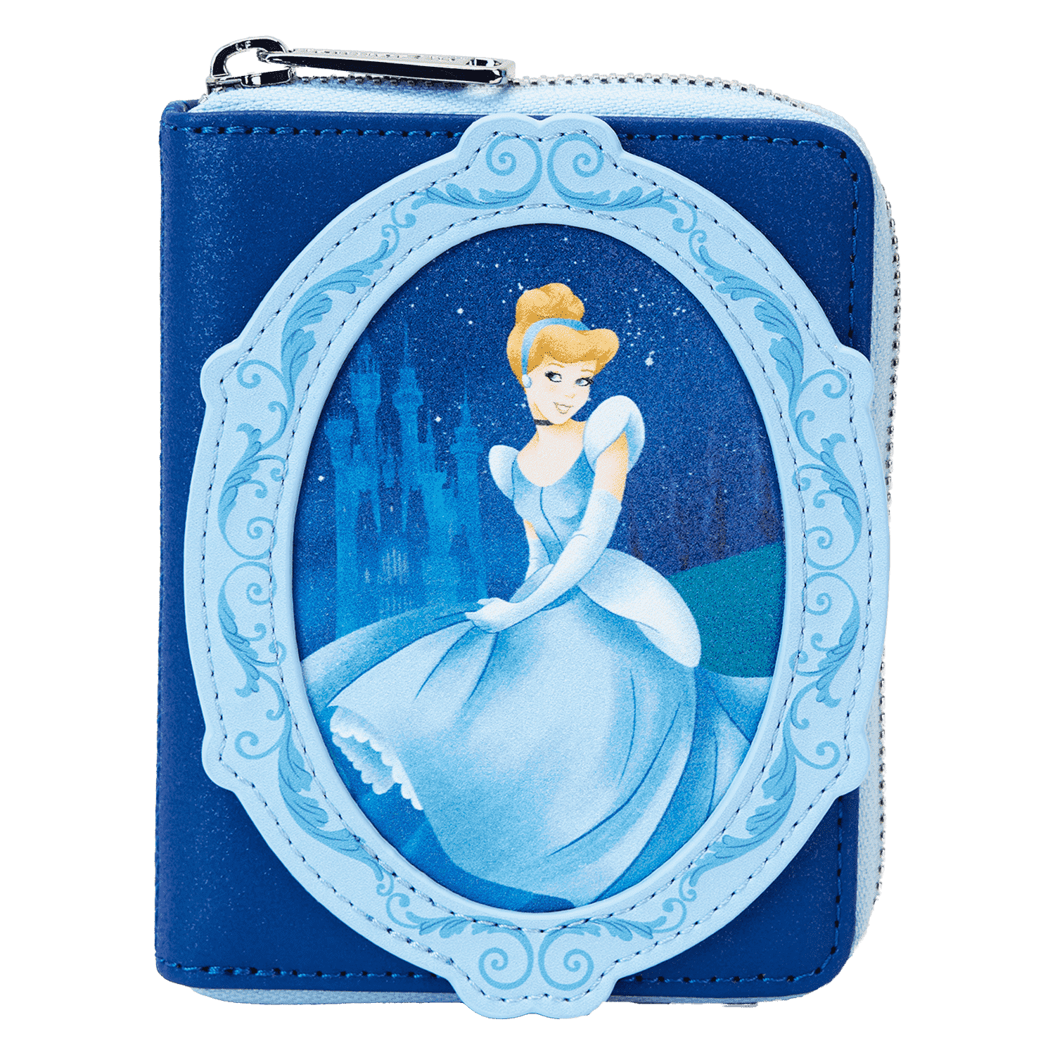 ☆Loungefly☆Cinderella 75th  Ball Zip Around Wallet Cinderella 75th Anniversary Royal Ball Zip Around Wallet