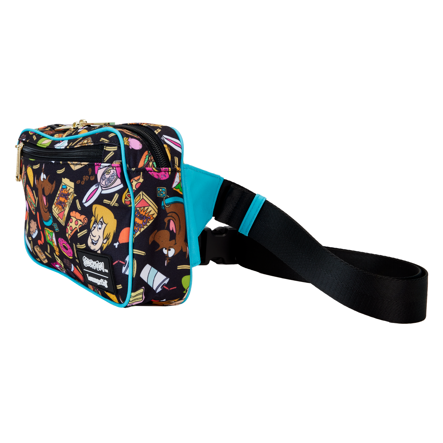 Buy Scooby-Doo Snacks All-Over Print Nylon Belt Bag at Loungefly.