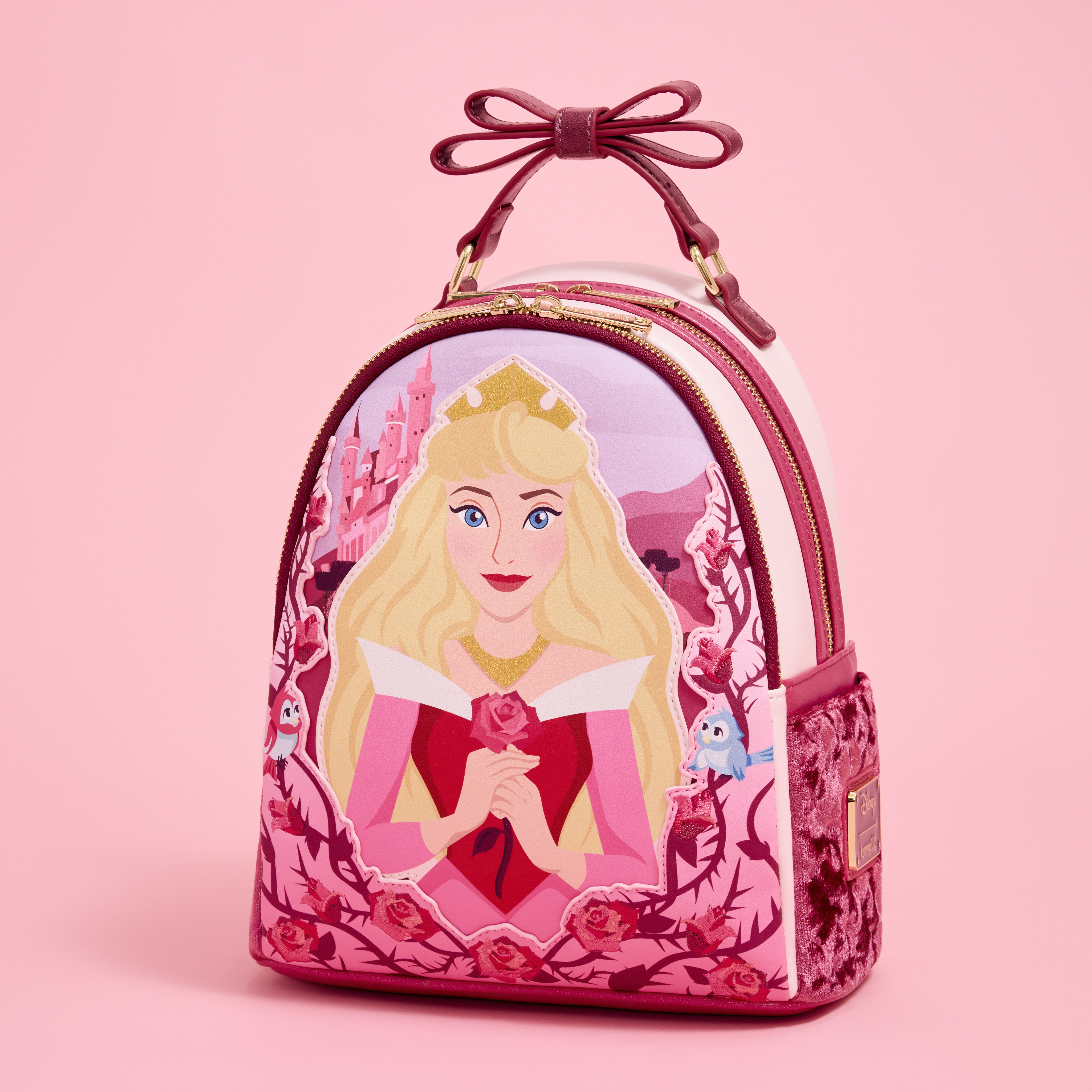Loungefly ラウンジフライ 香港ディズニー リュック ローズ Disney 