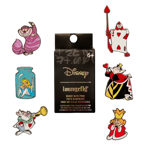 Loungefly Multicolor Alice In Wonderland Blind Box Pin