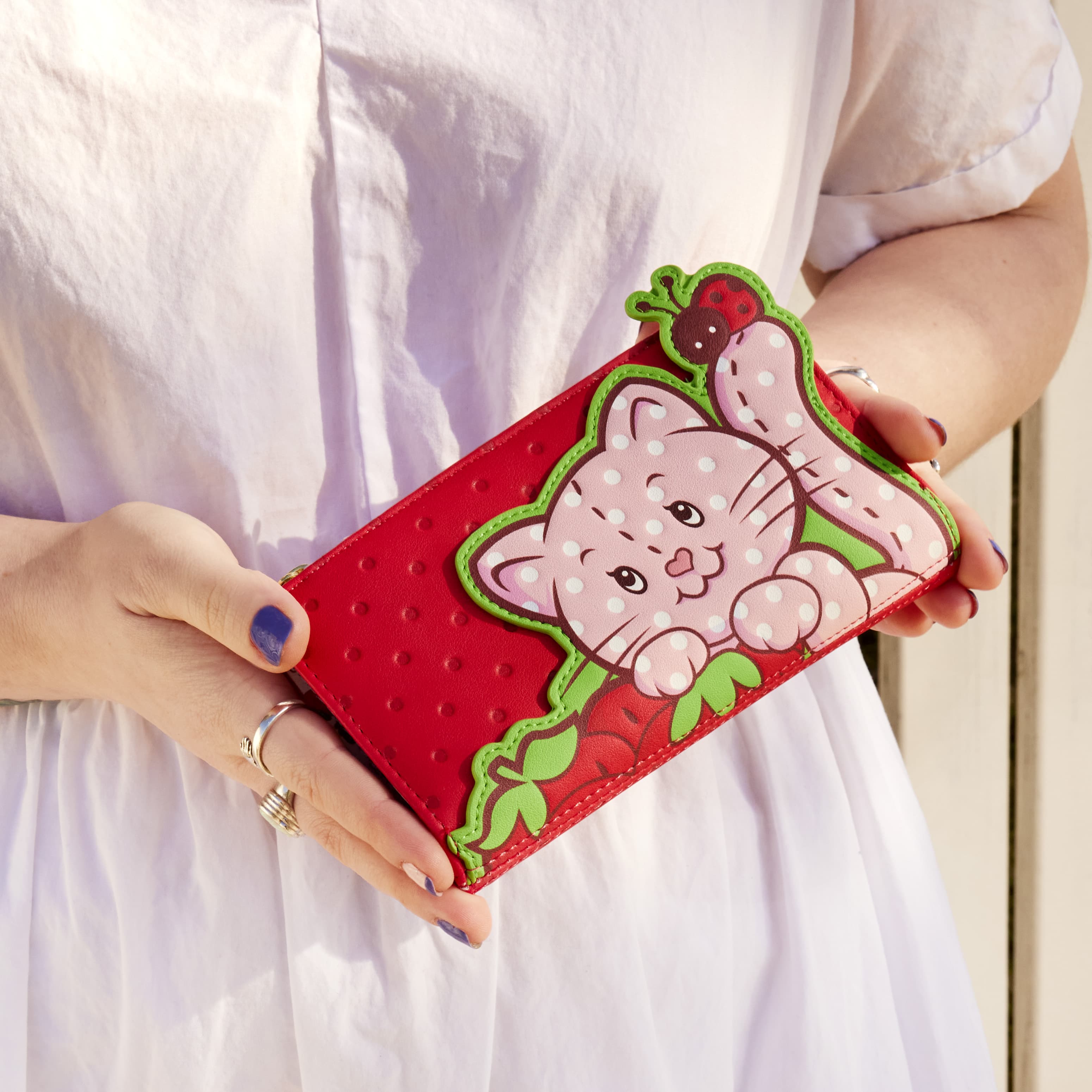 Buy Exclusive Strawberry Shortcake Zip Around Wallet at Loungefly.
