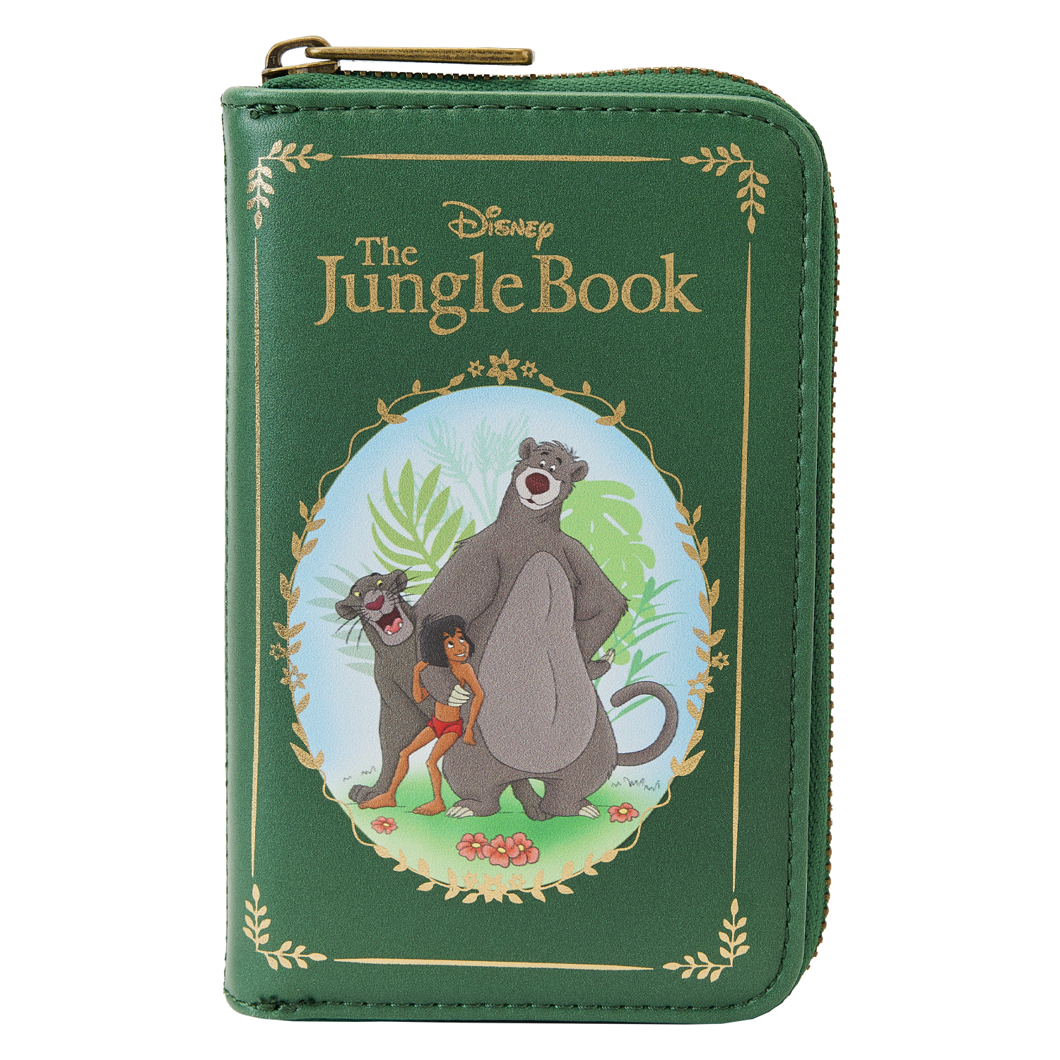 Buy The Jungle Book Zip Around Wallet at Loungefly.