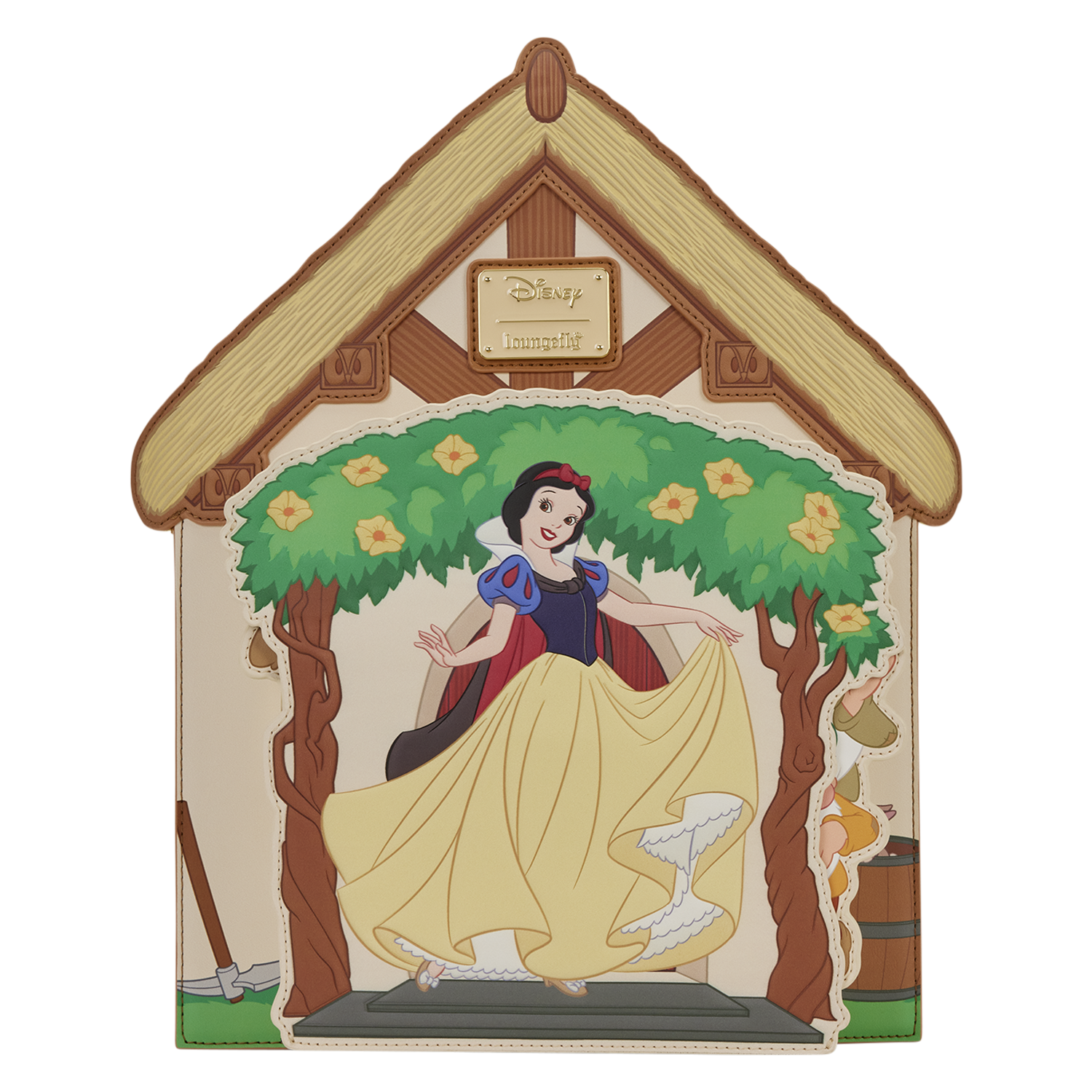 Loungefly Multicolor Snow White Cottage Mini Backpack
