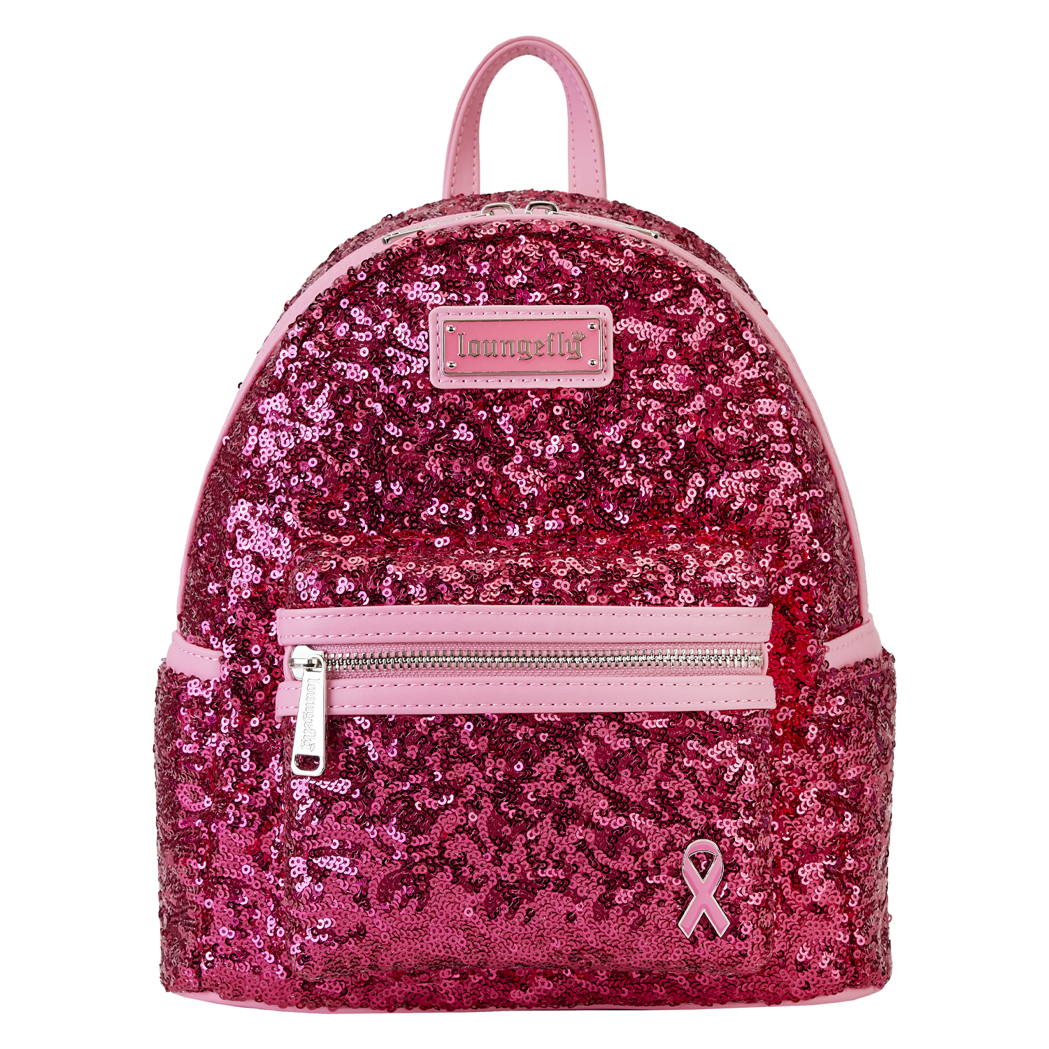 pink backpack bag