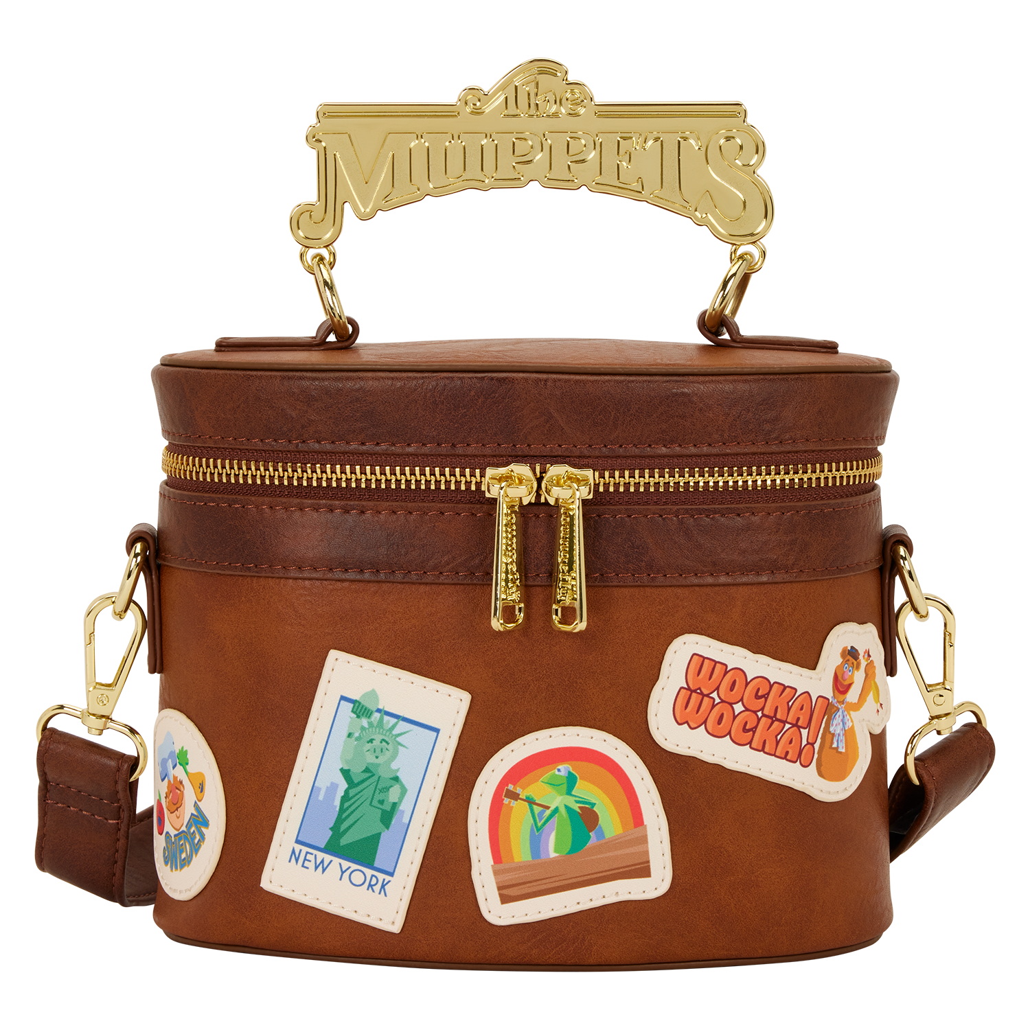 Loungefly Multicolor The Muppets Figural Crossbody Bag