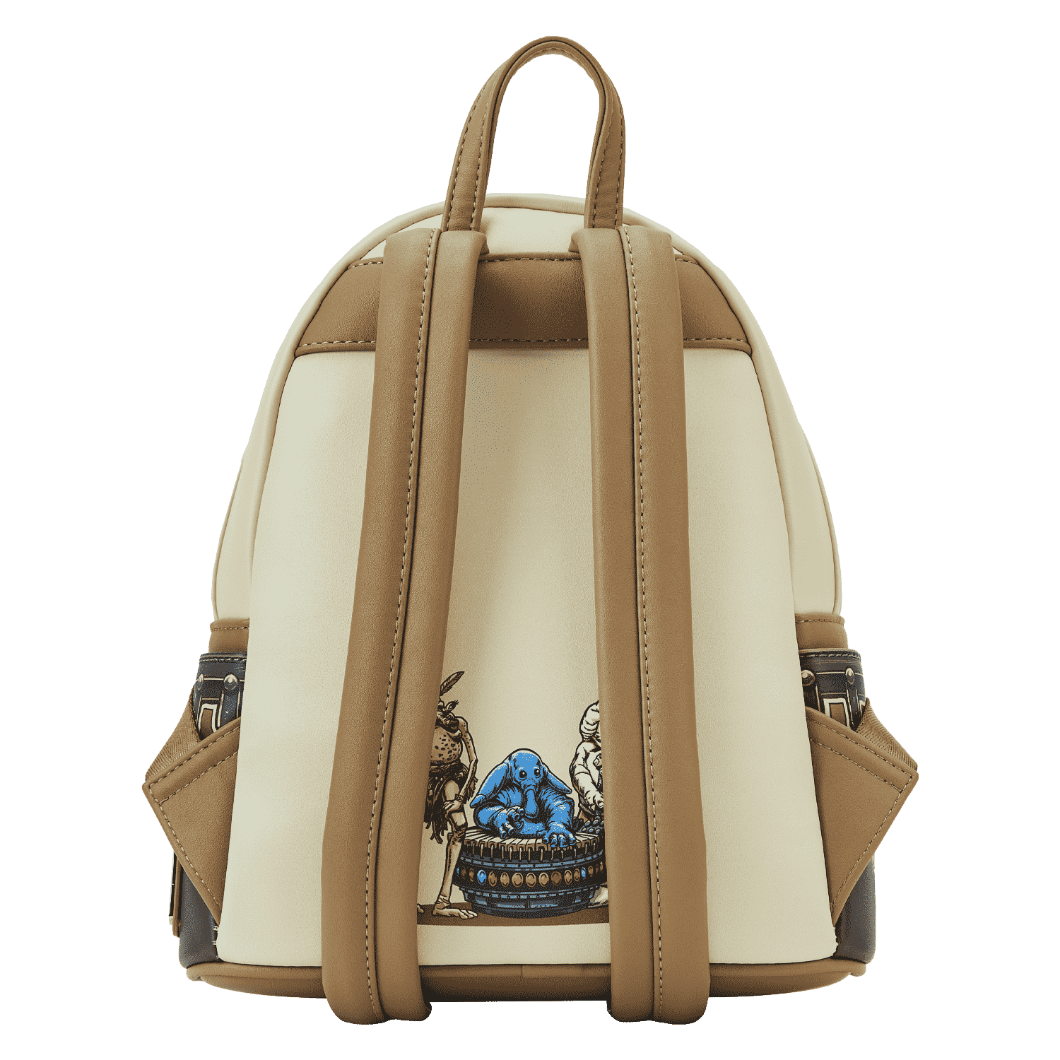 NWT Loungefly ReturnoftheJedi Star wars movieScenes backpack,wallet,charm&mirror Amazon.com: Star Wars Return of the Jedi 40th Anniversary  main image 2