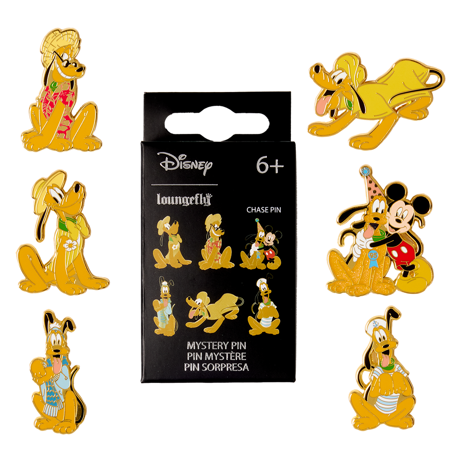 Pluto 95th Anniversary Mystery Box Pin | Loungefly