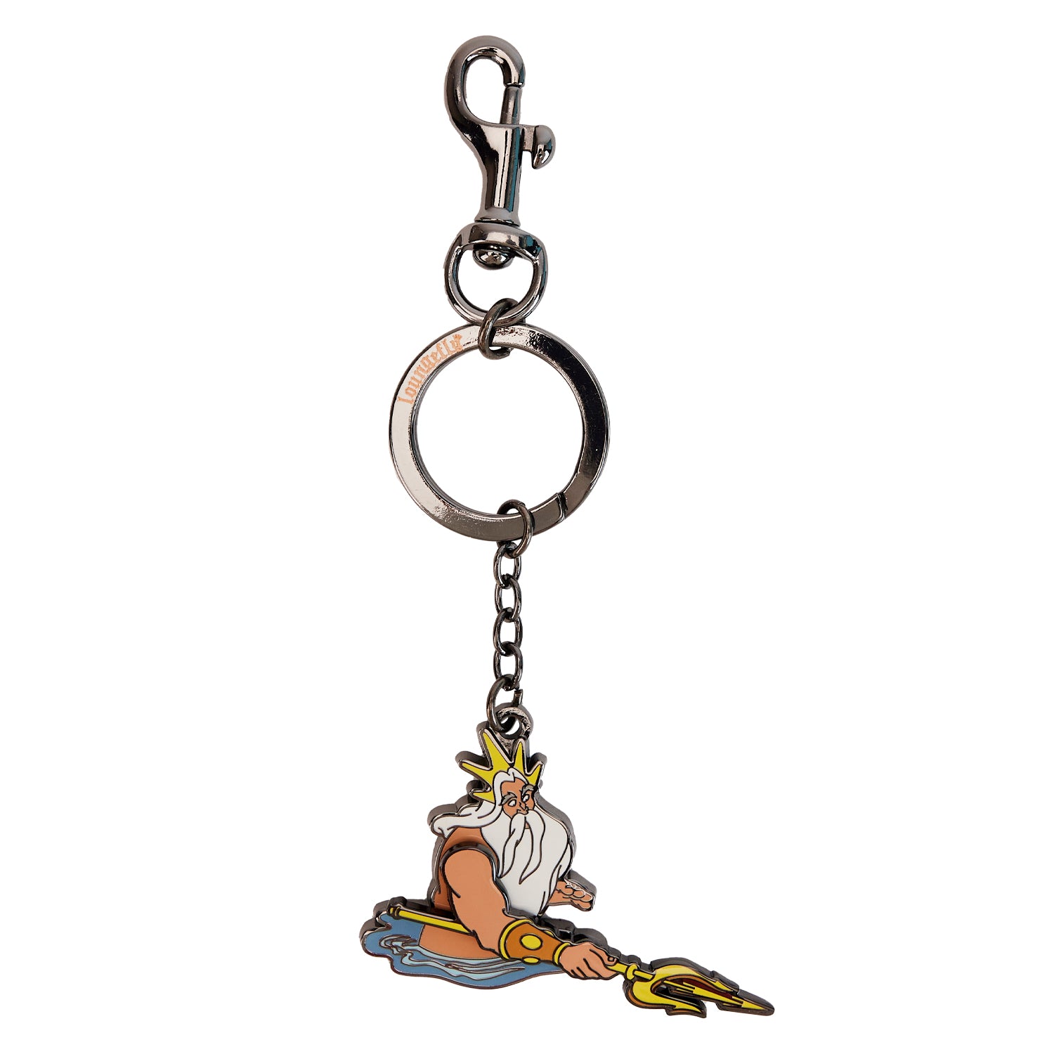 Little Mermaid Tritons Gift Loungefly Cardholder Lanyard - Disney