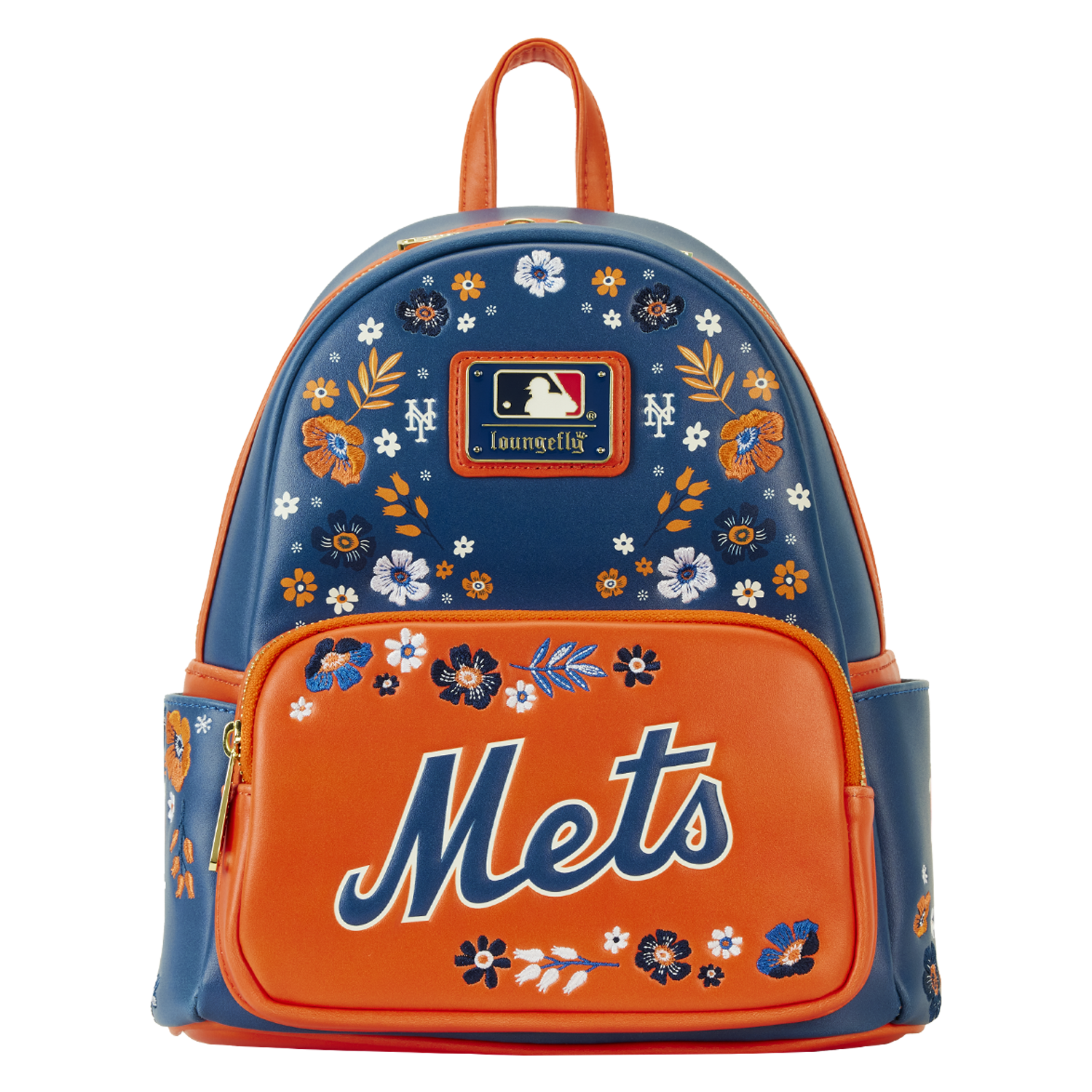 Buy MLB New York Mets Floral Mini Backpack at Loungefly